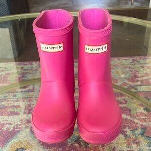 Pink Hunter Boots